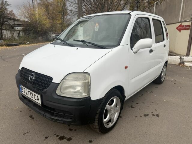 Белый Опель Агила, объемом двигателя 1 л и пробегом 190 тыс. км за 1999 $, фото 2 на Automoto.ua