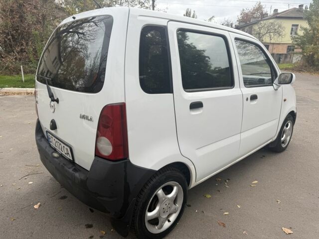 Белый Опель Агила, объемом двигателя 1 л и пробегом 190 тыс. км за 1999 $, фото 4 на Automoto.ua