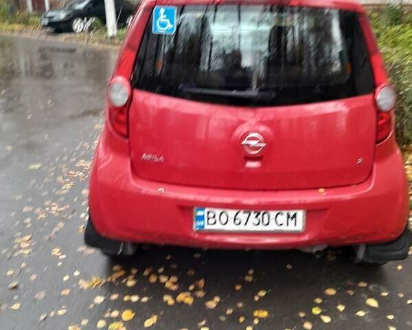 Красный Опель Агила, объемом двигателя 1.24 л и пробегом 170 тыс. км за 3800 $, фото 2 на Automoto.ua