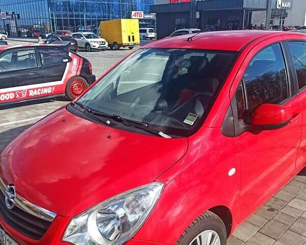 Красный Опель Агила, объемом двигателя 1.2 л и пробегом 109 тыс. км за 3900 $, фото 2 на Automoto.ua