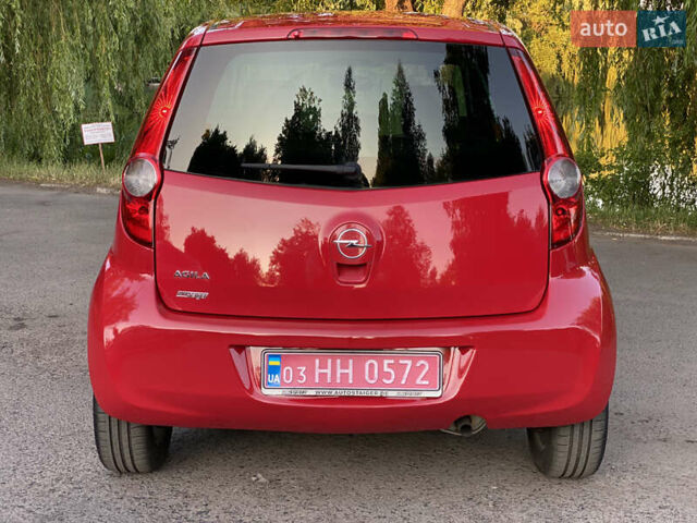 Красный Опель Агила, объемом двигателя 1.2 л и пробегом 167 тыс. км за 6500 $, фото 6 на Automoto.ua