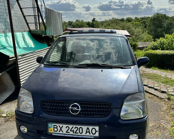 Синий Опель Агила, объемом двигателя 0.97 л и пробегом 110 тыс. км за 2300 $, фото 1 на Automoto.ua