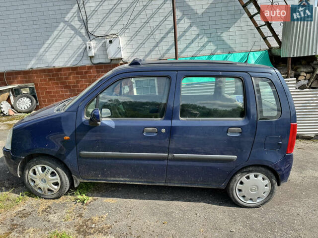 Синий Опель Агила, объемом двигателя 0.97 л и пробегом 110 тыс. км за 2300 $, фото 2 на Automoto.ua