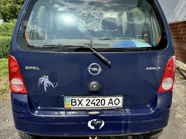 Синий Опель Агила, объемом двигателя 1 л и пробегом 110 тыс. км за 2000 $, фото 6 на Automoto.ua