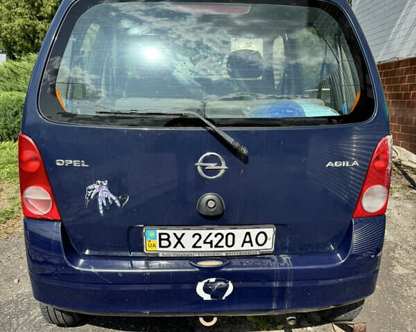 Синий Опель Агила, объемом двигателя 0.97 л и пробегом 110 тыс. км за 2300 $, фото 3 на Automoto.ua