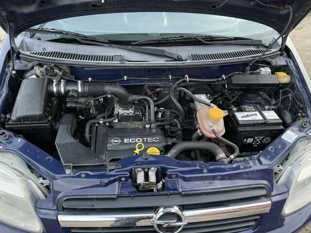 Синий Опель Агила, объемом двигателя 1 л и пробегом 184 тыс. км за 3500 $, фото 18 на Automoto.ua