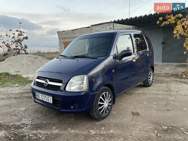 Синий Опель Агила, объемом двигателя 1 л и пробегом 184 тыс. км за 3500 $, фото 2 на Automoto.ua
