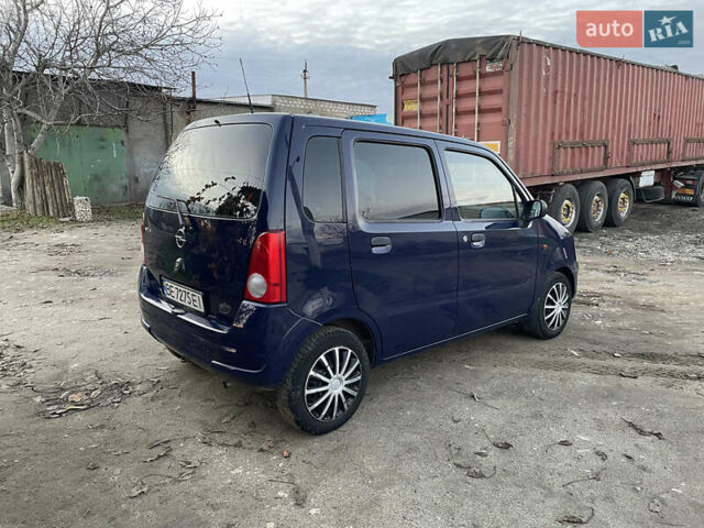 Синий Опель Агила, объемом двигателя 1 л и пробегом 184 тыс. км за 3500 $, фото 5 на Automoto.ua