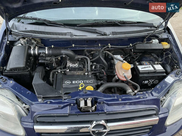 Синий Опель Агила, объемом двигателя 1 л и пробегом 184 тыс. км за 3500 $, фото 20 на Automoto.ua