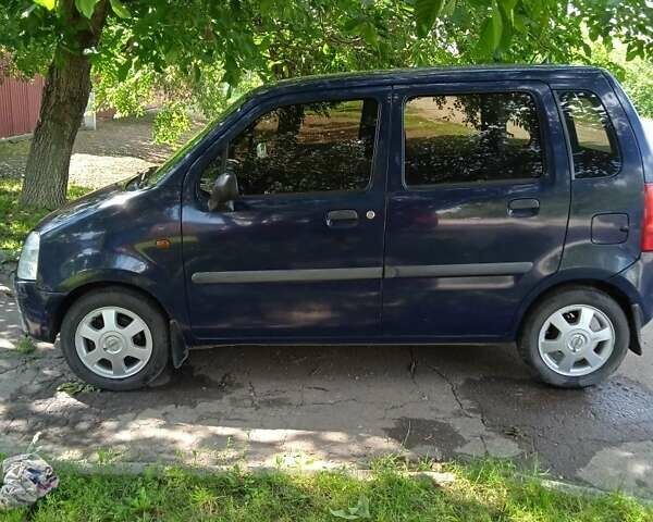 Синій Опель Агіла, об'ємом двигуна 1 л та пробігом 210 тис. км за 3300 $, фото 3 на Automoto.ua