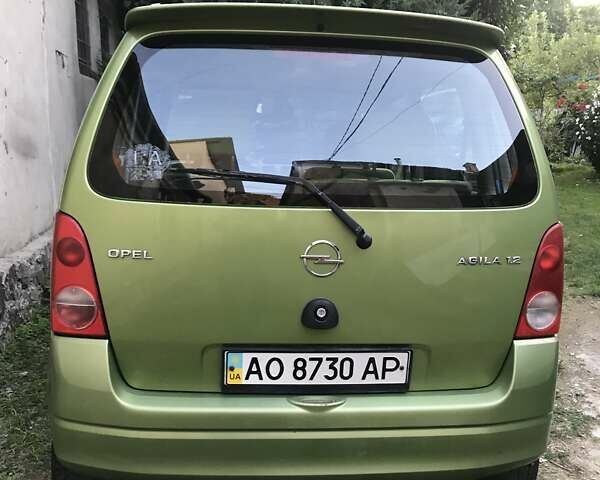 Опель Агила 2000 в Ужгороде на Automoto.ua Зеленый Опель Агила, объемом двигателя 1.2 л и пробегом 201 тыс. км за 3350 $, фото 1 на Automoto.ua