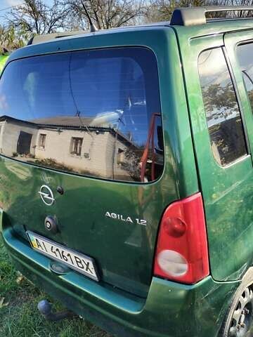Зеленый Опель Агила, объемом двигателя 1.2 л и пробегом 229 тыс. км за 2400 $, фото 1 на Automoto.ua