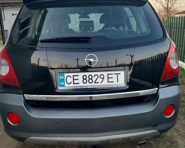Черный Опель Антара, объемом двигателя 2 л и пробегом 217 тыс. км за 7500 $, фото 3 на Automoto.ua