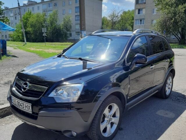 Черный Опель Антара, объемом двигателя 2 л и пробегом 185 тыс. км за 8300 $, фото 14 на Automoto.ua