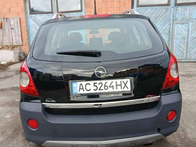 Черный Опель Антара, объемом двигателя 2 л и пробегом 266 тыс. км за 5200 $, фото 1 на Automoto.ua