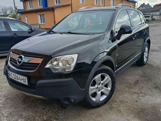 Черный Опель Антара, объемом двигателя 2 л и пробегом 266 тыс. км за 5200 $, фото 5 на Automoto.ua