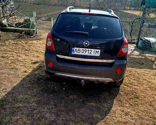 Чорний Опель Антара, об'ємом двигуна 2 л та пробігом 231 тис. км за 8200 $, фото 1 на Automoto.ua