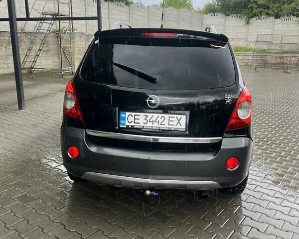 Черный Опель Антара, объемом двигателя 2 л и пробегом 315 тыс. км за 8700 $, фото 4 на Automoto.ua