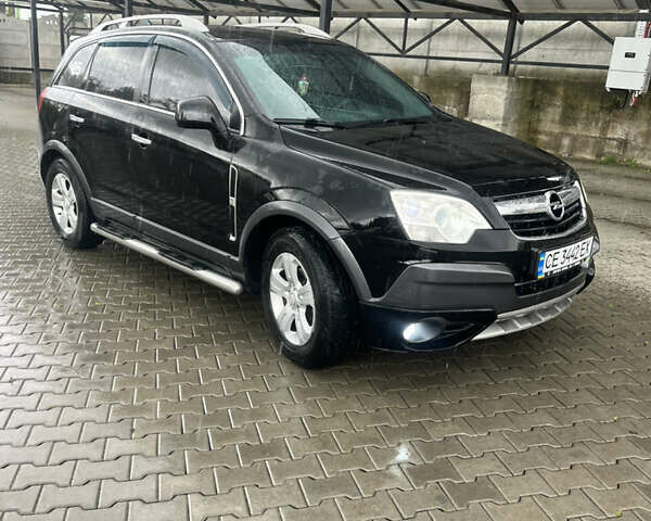 Черный Опель Антара, объемом двигателя 2 л и пробегом 315 тыс. км за 8700 $, фото 2 на Automoto.ua
