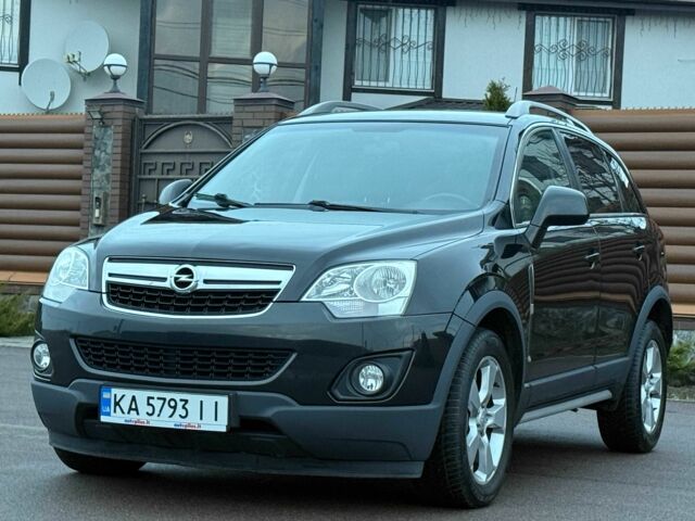 Черный Опель Антара, объемом двигателя 2.2 л и пробегом 225 тыс. км за 9700 $, фото 1 на Automoto.ua