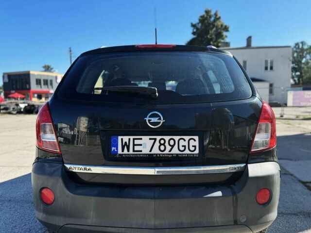 Черный Опель Антара, объемом двигателя 2.2 л и пробегом 155 тыс. км за 7800 $, фото 5 на Automoto.ua