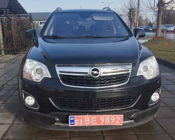 Черный Опель Антара, объемом двигателя 2.2 л и пробегом 245 тыс. км за 11700 $, фото 1 на Automoto.ua