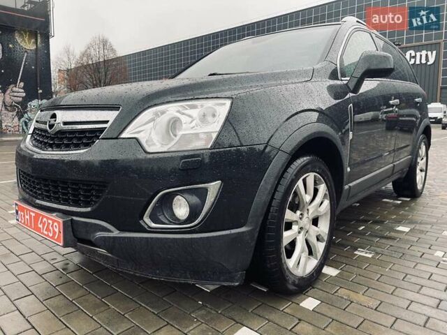 Черный Опель Антара, объемом двигателя 2.2 л и пробегом 138 тыс. км за 12850 $, фото 13 на Automoto.ua