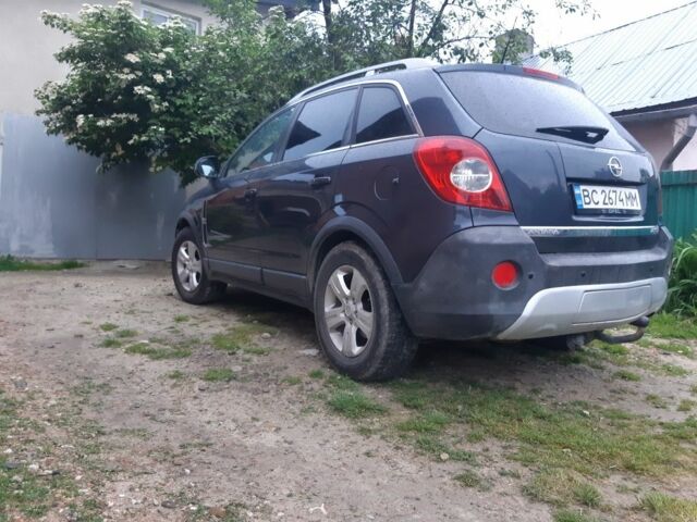 Синий Опель Антара, объемом двигателя 2 л и пробегом 263 тыс. км за 8000 $, фото 1 на Automoto.ua