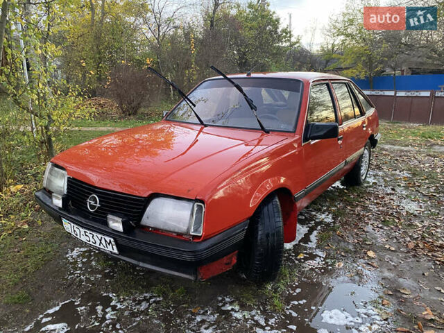 Красный Опель Аскона, объемом двигателя 1.3 л и пробегом 100 тыс. км за 1100 $, фото 6 на Automoto.ua