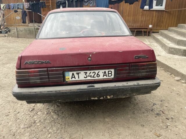 Червоний Опель Аскона, об'ємом двигуна 2 л та пробігом 3 тис. км за 400 $, фото 4 на Automoto.ua