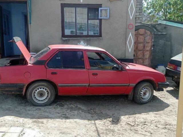 Красный Опель Аскона, объемом двигателя 1.8 л и пробегом 3 тыс. км за 238 $, фото 5 на Automoto.ua