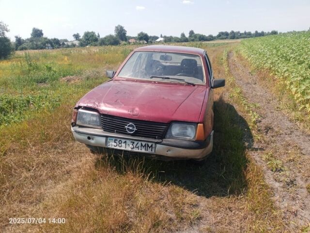 Красный Опель Аскона, объемом двигателя 1.6 л и пробегом 3 тыс. км за 284 $, фото 2 на Automoto.ua