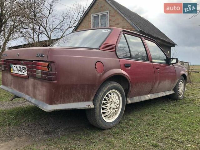 Красный Опель Аскона, объемом двигателя 2 л и пробегом 400 тыс. км за 900 $, фото 12 на Automoto.ua