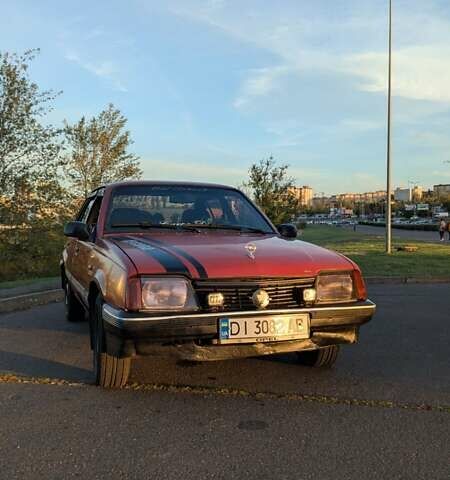 Красный Опель Аскона, объемом двигателя 1.6 л и пробегом 392 тыс. км за 100 $, фото 1 на Automoto.ua