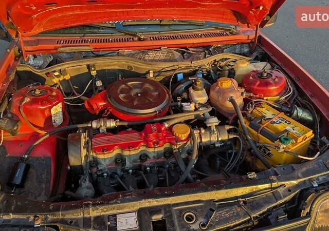 Красный Опель Аскона, объемом двигателя 1.6 л и пробегом 392 тыс. км за 100 $, фото 3 на Automoto.ua