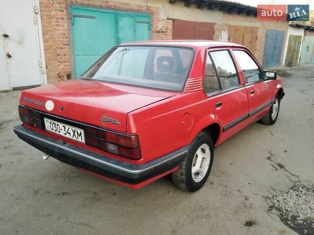 Опель Аскона 1986 в Хмельницком на Automoto.ua Красный Опель Аскона, объемом двигателя 2 л и пробегом 270 тыс. км за 1300 $, фото 3 на Automoto.ua