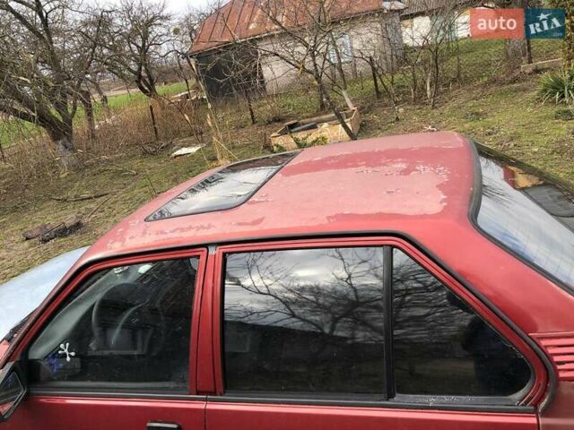 Красный Опель Аскона, объемом двигателя 2 л и пробегом 400 тыс. км за 900 $, фото 1 на Automoto.ua