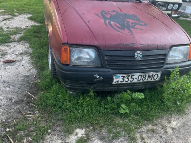 Червоний Опель Аскона, об'ємом двигуна 1.6 л та пробігом 1000 тис. км за 420 $, фото 1 на Automoto.ua