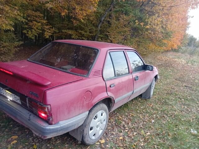 Червоний Опель Аскона, об'ємом двигуна 1.6 л та пробігом 315 тис. км за 850 $, фото 1 на Automoto.ua