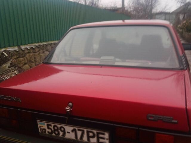 Червоний Опель Аскона, об'ємом двигуна 0 л та пробігом 300 тис. км за 650 $, фото 4 на Automoto.ua