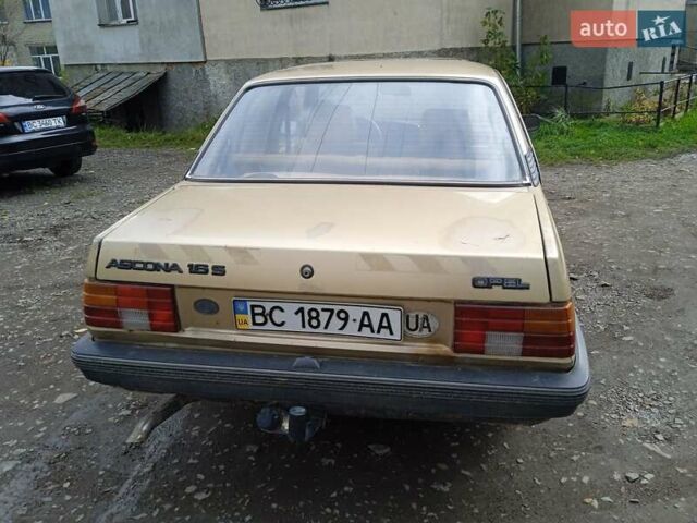 Опель Аскона 1981 в Трускавце на Automoto.ua Желтый Опель Аскона, объемом двигателя 1.6 л и пробегом 500 тыс. км за 400 $, фото 3 на Automoto.ua