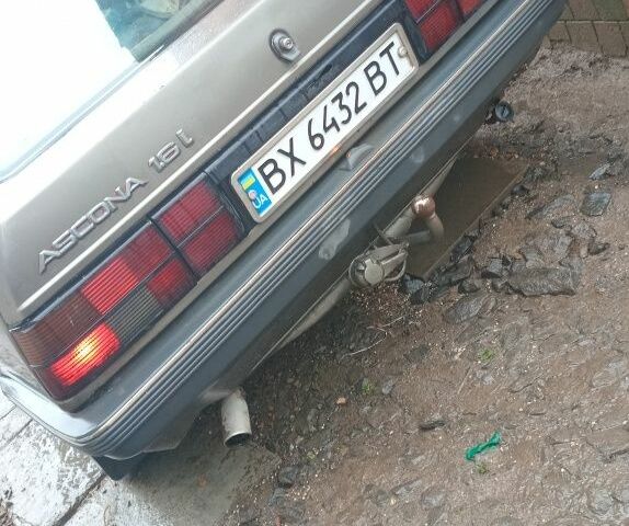 Серый Опель Аскона, объемом двигателя 1.6 л и пробегом 55 тыс. км за 650 $, фото 3 на Automoto.ua