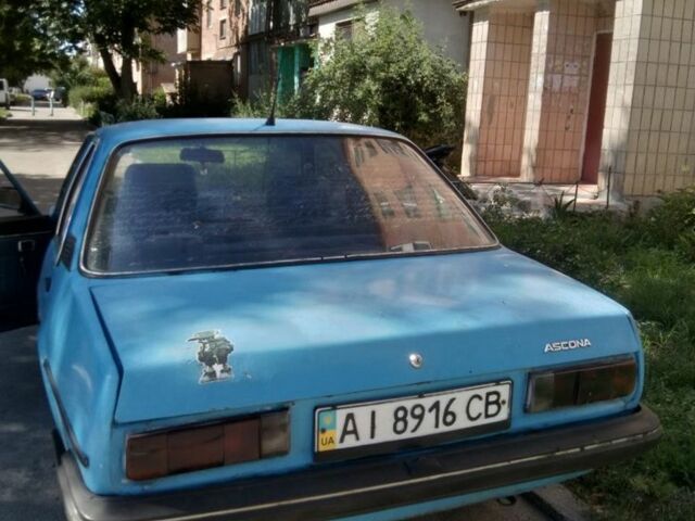Синий Опель Аскона, объемом двигателя 1.3 л и пробегом 3 тыс. км за 363 $, фото 3 на Automoto.ua