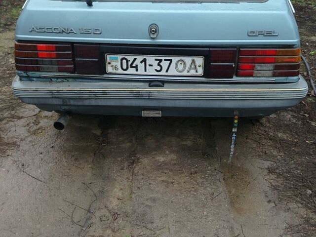 Синий Опель Аскона, объемом двигателя 1.6 л и пробегом 90 тыс. км за 750 $, фото 3 на Automoto.ua