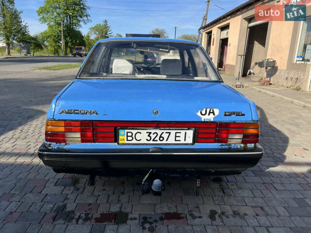 Синий Опель Аскона, объемом двигателя 1.6 л и пробегом 200 тыс. км за 850 $, фото 4 на Automoto.ua
