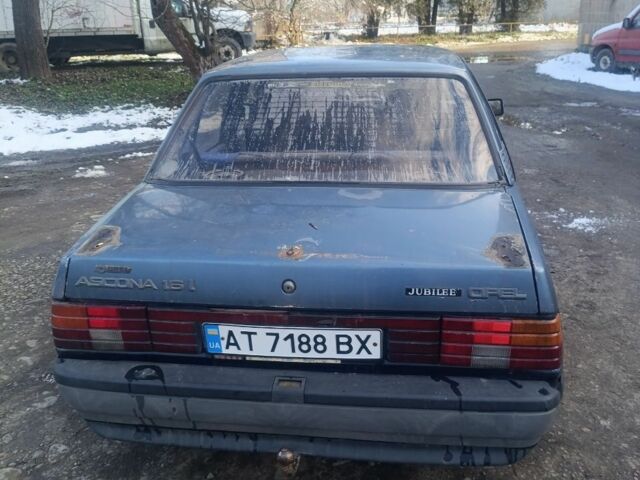 Синий Опель Аскона, объемом двигателя 1.6 л и пробегом 55 тыс. км за 450 $, фото 4 на Automoto.ua