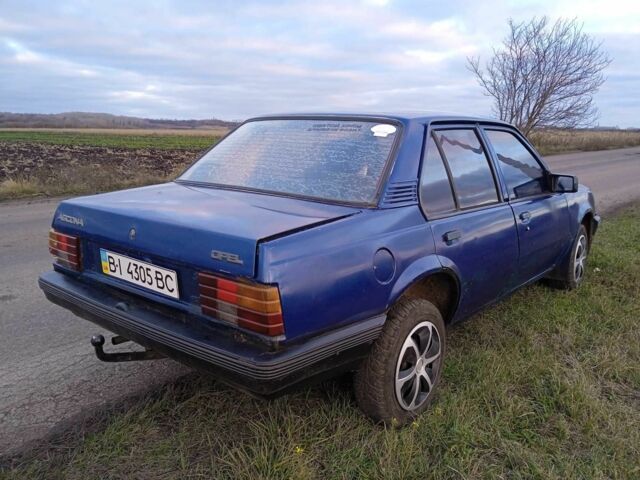 Синий Опель Аскона, объемом двигателя 1.6 л и пробегом 178 тыс. км за 713 $, фото 2 на Automoto.ua