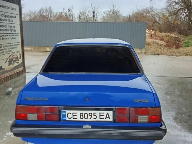 Синий Опель Аскона, объемом двигателя 1.6 л и пробегом 89 тыс. км за 1200 $, фото 6 на Automoto.ua