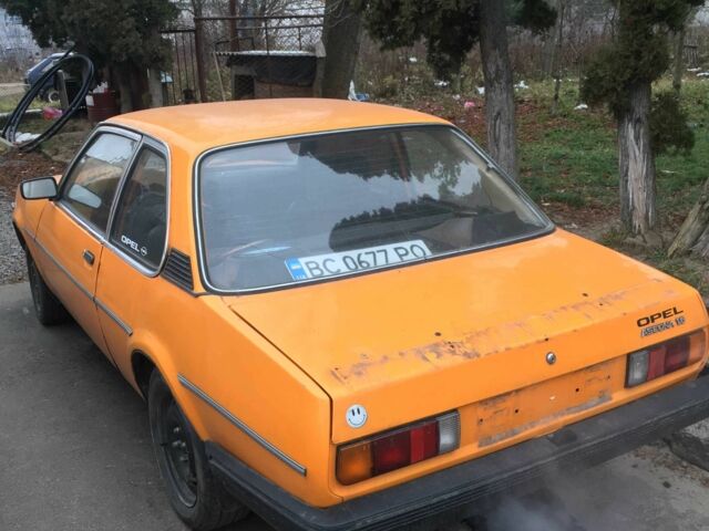 Оранжевый Опель Аскона, объемом двигателя 2 л и пробегом 50 тыс. км за 1299 $, фото 1 на Automoto.ua