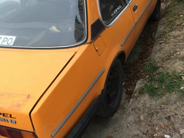 Оранжевый Опель Аскона, объемом двигателя 2 л и пробегом 50 тыс. км за 1299 $, фото 2 на Automoto.ua